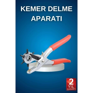 Kemer Delme Pensesi Deri Delici Pensi Zımba 6 Farklı Boyutta