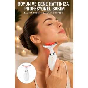 Kırışıklık Azaltıcı LED Işık Cilt Bakım Aleti 7 Renk Yeni Nesil