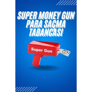 Kırmızı Çocuklara Özel Para Fırlatma Makinesi Para Saçma Tabancası