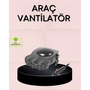 Kışın Isıtıcı Yazın Soğutucu Araç Fanı