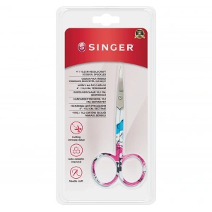 Kıvrık Uçlu Renkli Nakış Makası (4")