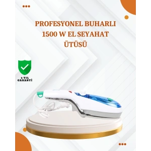 Kompakt Buharlı Ütü 1500W | Tüm Yüzeyler İçin Pratik ve Etkili