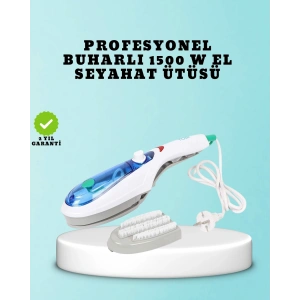 Kompakt Seyahat Ütüsü 1500W | Koku Giderici Buhar Fonksiyonlu