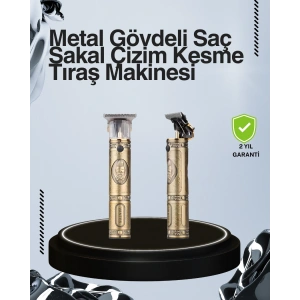 Kompakt Tasarımlı, Uzun Pil Ömürlü Saç Sakal Kesme Makinesi