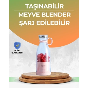 Kompakt ve Şık Tasarımlı Taze Meyve Suyu Hazırlayıcı