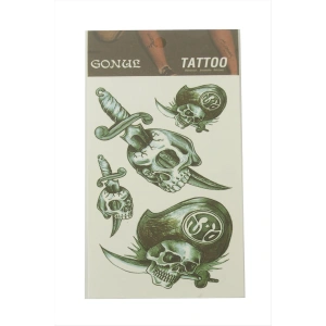 Kuru Kafa Tattoo Dövme Sticker