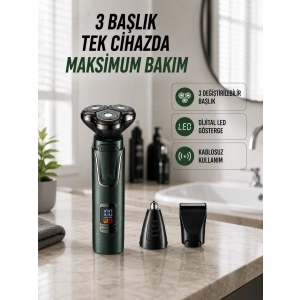 Kuru Kullanıma Uygun Erkek Tıraş Makinesi