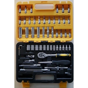 Kutulu 53 Parça Lokma Takımı Araç Tamir Seti Cırcırlı Lokma Seti Takımı