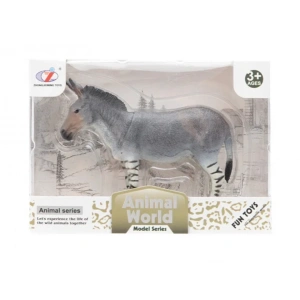 Kutulu Model Figür Hayvan Çizgili Eşek