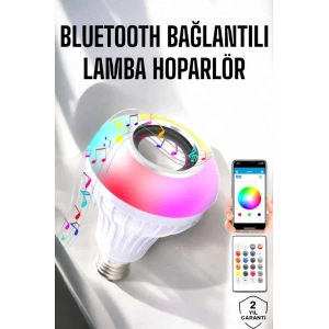 Lamba Led Hoparlör Dayanıklı ve Uzun Ömürlü Bluetooth Hoparlör
