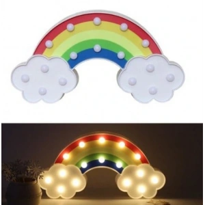 Led Işıklı Gökkuşağı Gece Lambası