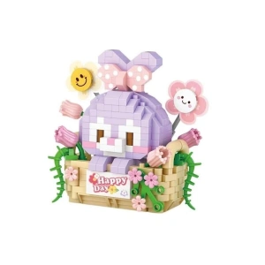 LZ-8805 LOZ MOR TAVŞAN 400 PARÇA BLOCK OYUNCAK