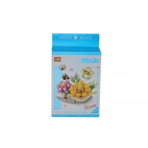 LZ8832 LOZ  Kremsi Yeşim Lotus   BLOCK OYUNCAK