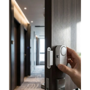 Manyetik Sensörlü Alarm Kapı Pencere İçin 90 dB Güçlü Sesli Uyarı Sistemi