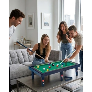 Masaüstü Bilardo Seti 5 Yaş Üzeri Çocuklar İçin Eğitici Oyuncak