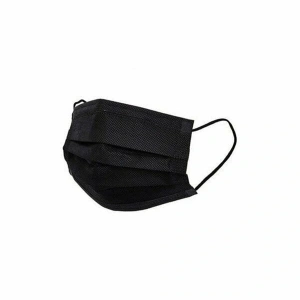 MEDİKAL 50PCS SİYAH CERRAHİ YÜZ MASKESİ (5047)