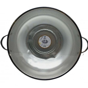 METAL KULPLU ÇELİK TEL SEPET SÜZGEÇ 32CM (5047)