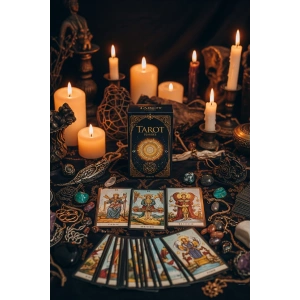 Metal Kutulu Tarot Kartı Decameron
