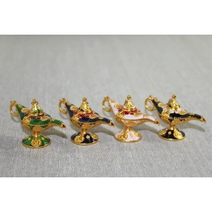 Mineli Metal Alaaddin Lambası Model 7