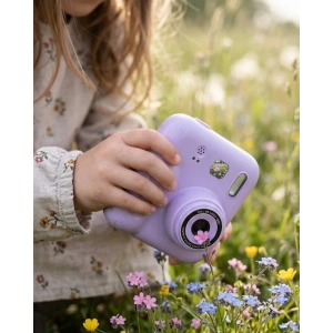 Mini Çocuk Kamerası Fotoğraf Video Çekim 4 Rulo Kağıt ve 5 Kalem Hediyeli