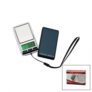 MINI DIGITAL SCALE MİNİ = 4.5X7.5CM HASSAS TARTI - TERAZİ 200GR / 0.01GR PİLLİ=1 X CR2032 (5047)