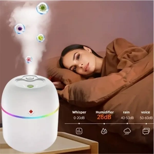 Mini Hava Nemlendirici 3in1 H2o Humidifier220ml Bx40