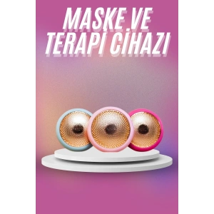 Mini Maske ve Işık Terapi Cihazı Led  Akıllı Maske Hassas Ciltlere Özel