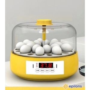 Mini Otomatik Ev Tipi Kuluçka: Papağan Bıldırcın Kuluçka Makinesi 18li Yumurtalı Mx-18