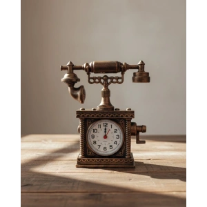 Minimal Tasarımlı Masa Saati Alarm Özellikli Şık Model