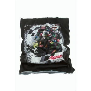 Motorcu Desenli Baff Boyunluk