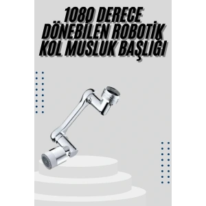 Mutfak Musluk Başlığı 1080 Derece Dönebilir Oynar Başlıklı Musluk Aparatı