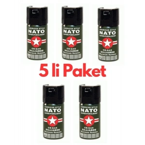 Natoo Bıber Gazı 5 Adet Birden