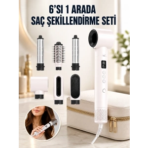 Negatif İyon Teknolojili 6-in-1 Profesyonel Saç Şekillendirici Yeni Nesil