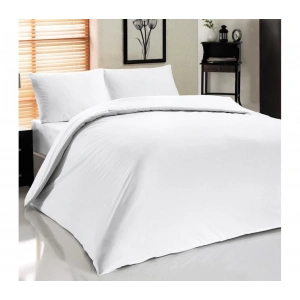 Nevresim Dünyası Otel Tipi Çift Kişilik Nevresim Takımı Beyaz