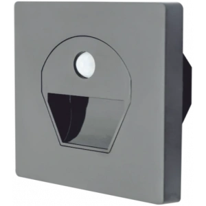 NOAS YL69 1521 1W Füme Kasa Sensörlü Koridor Aydınlatması 6400K Beyaz Işık