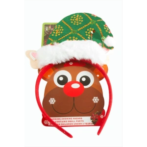 Noel Baba Şapkası Yılbaşı Taç