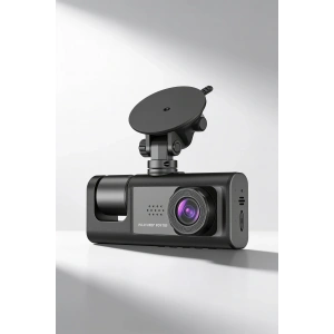 Ön Arka İç Kayıtlı 3 Kameralı Araç İçi Kamera Full HD Oto Kamera