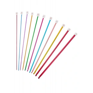 Örgü Tığ Metalize 25 cm  4 Numara