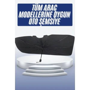 Oto Ön Cam Güneşliği Otomatik Katlanabilir Gölgelik Oto Cam Şemsiye