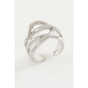 Oval Metal Yüzük
