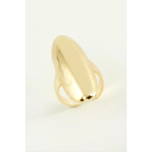 Oval Metal Yüzük