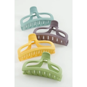 Oval Renkli Mandal Toka 10 cm