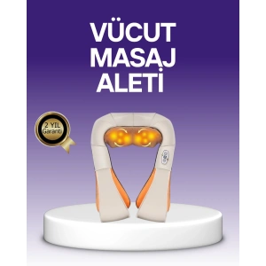 Ovmalı Boyun ve Sırt Masaj Cihazı