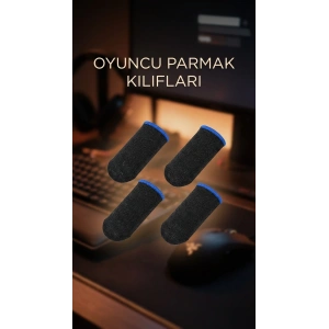 Oyuncu Eldiveni Parmaklık Hassasiyet Dayanıklı Tasarım Ergonomik Kullanım