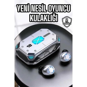 Oyuncu Kulaklığı Yeni Nesil Kablosuz Uzun Pil Ömrü Bluetooth Kulaklık