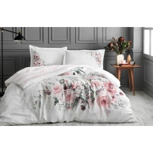 Özdilek Çift Kişilik Ranforce Nevresim Takımı Marco Rosa Beyaz