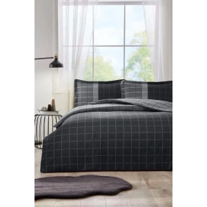 Özdilek Maskülen Çift Kişilik Nevresim Takımı Nera Siyah