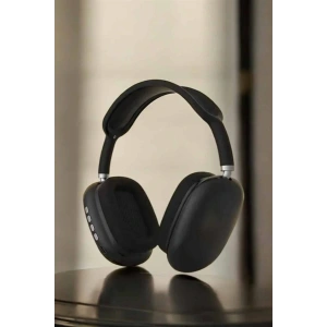 P9 Plus Kulaklık Siyah Bluetooth Bağlantılı Kulak Üstü Kablosuz