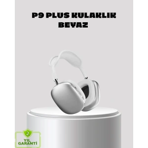 P9 Pro Plus Kablosuz Kulaklık – Üç Mikrofonlu, Uzamsal Ses ve Hızlı Şarj Özellikli
