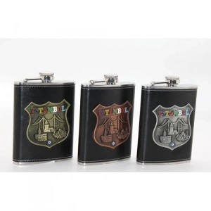 Paslanmaz Çelik İstanbul Yöresel Matara Model 1